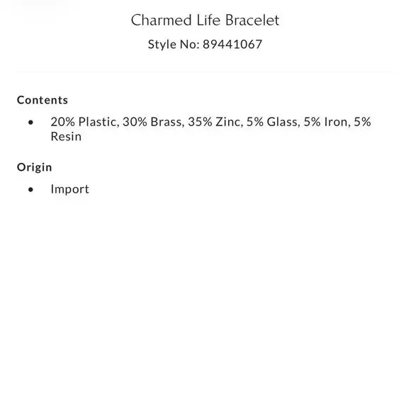 Free People Charmed Life Charm Bracelet- Silver Western Combo - Picture 4 of 6